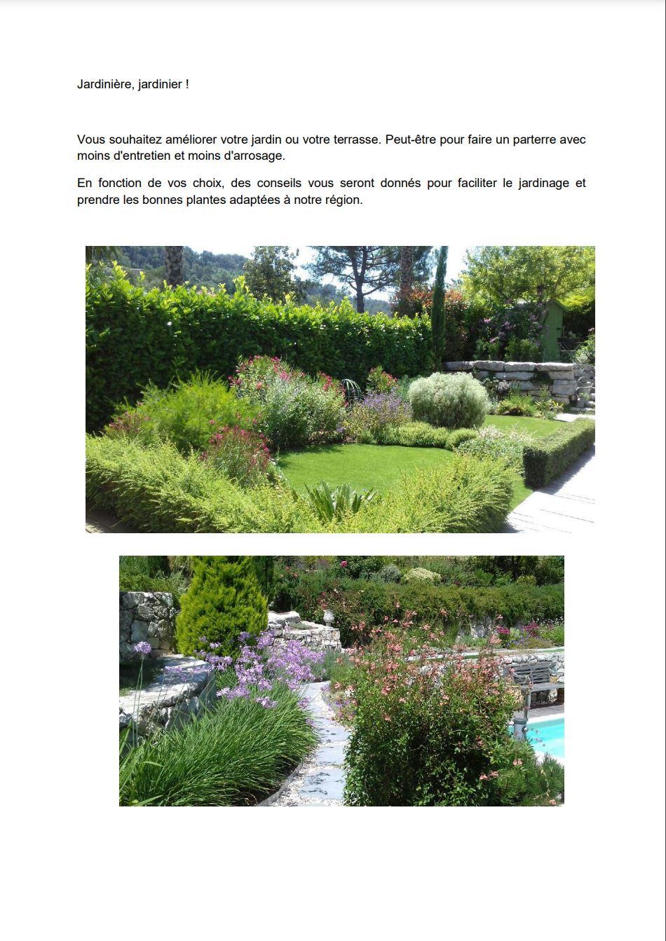 Conseils jardin public